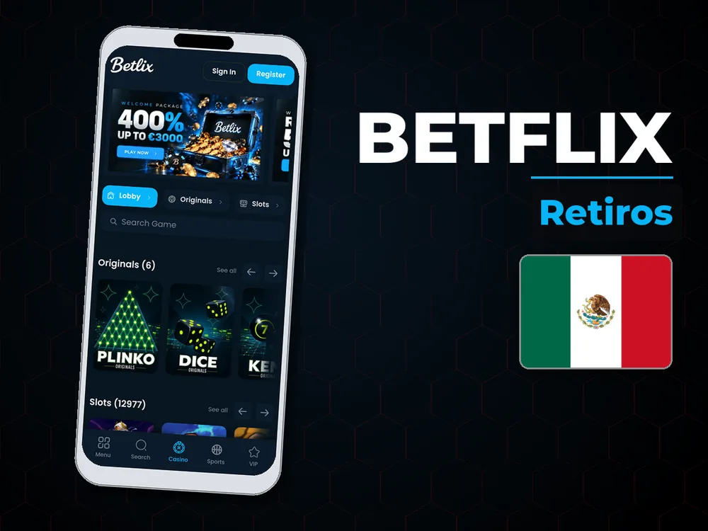BetFlix - Retiros