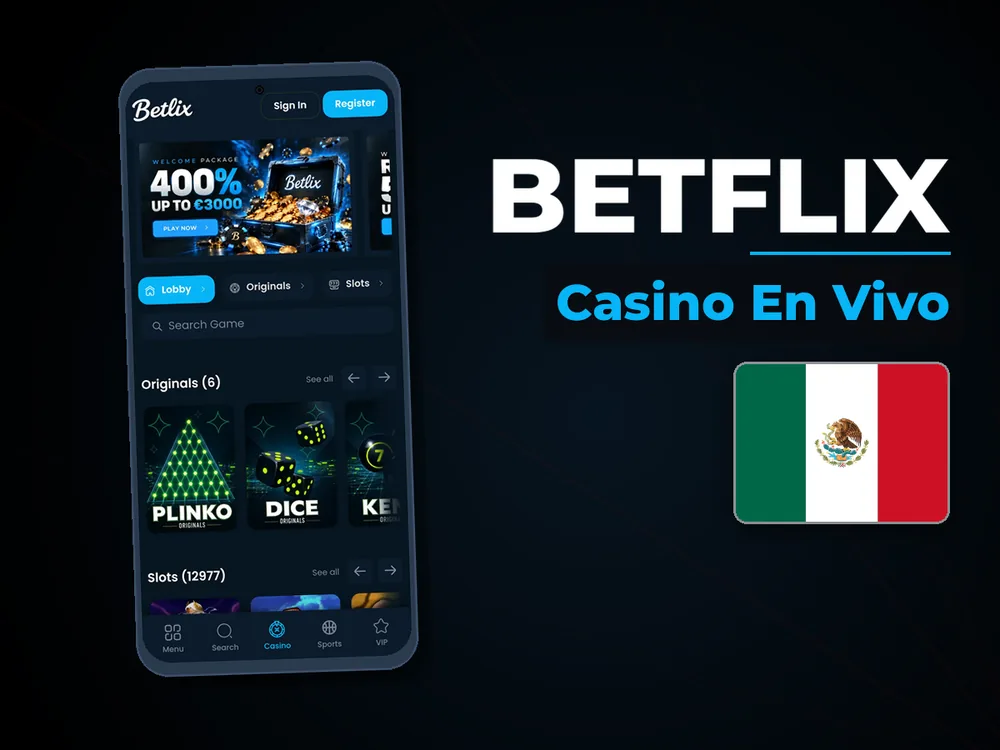 BetFlix - Casino En Vivo