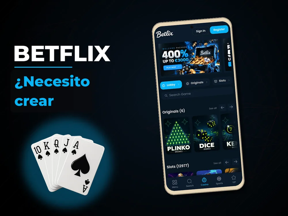 BetFlix - ¿Necesito crear