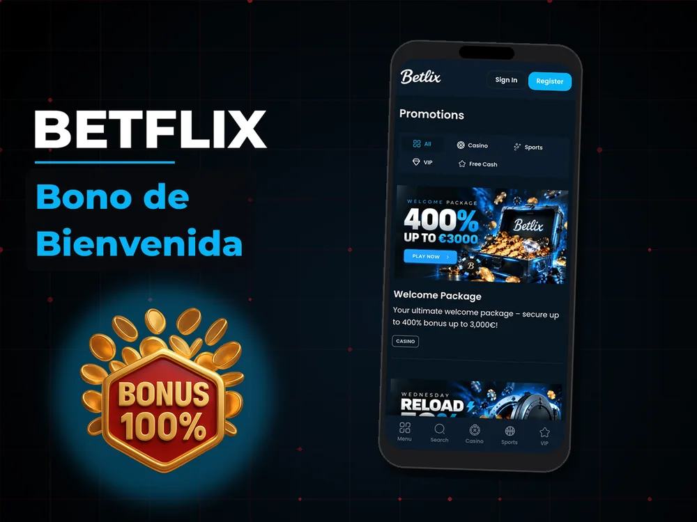 BetFlix - Bono de Bienvenida