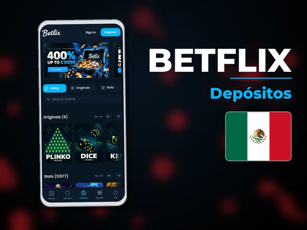 BetFlix - Depósitos